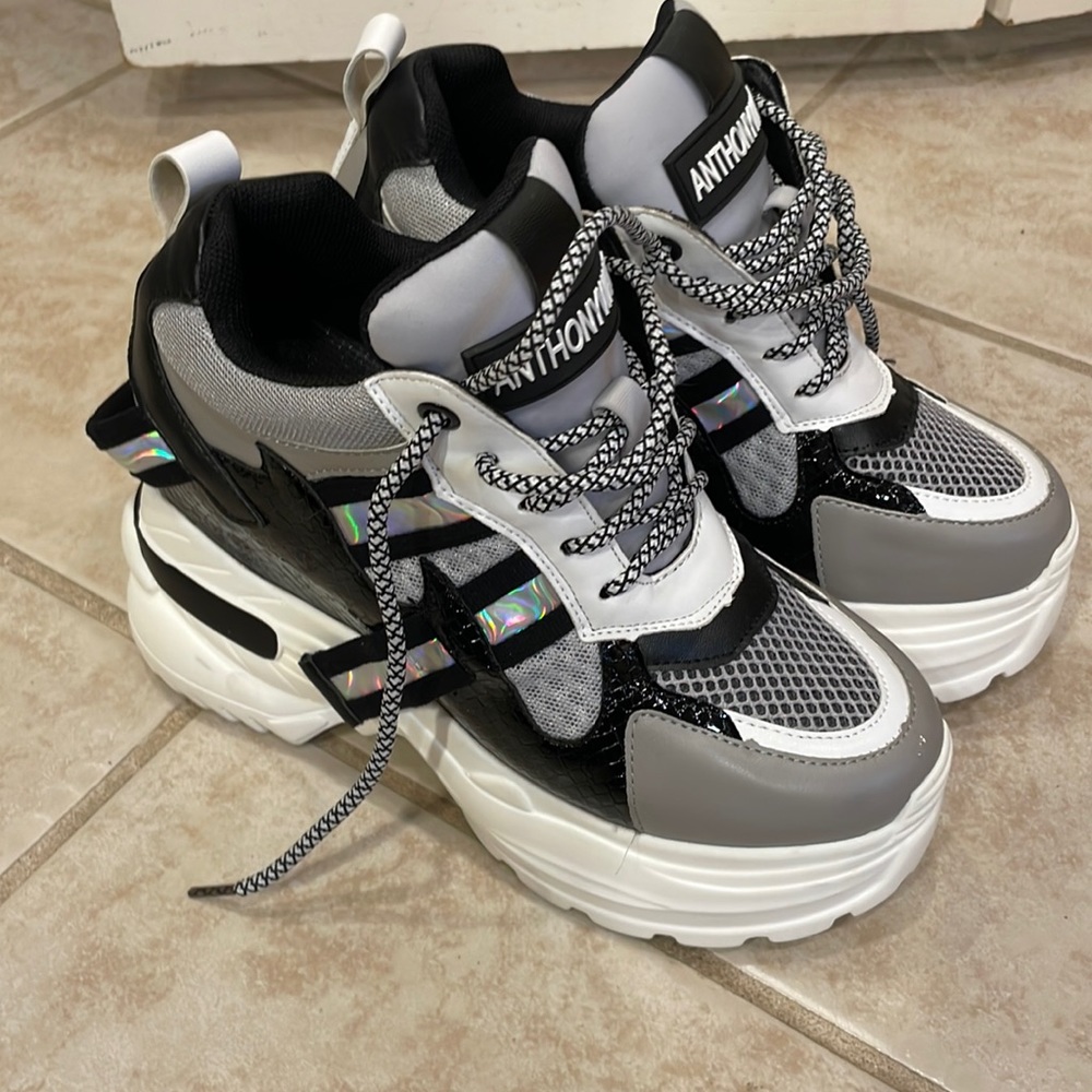 Anthony Wang platform sneakers! EUC